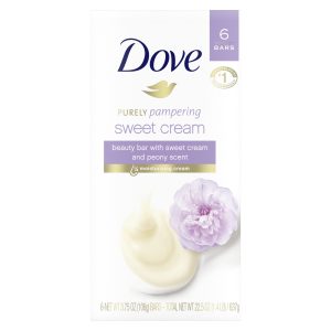 DOVE PURELY PAMPERING BEAUTY BAR SWEET CREAM & PEONY