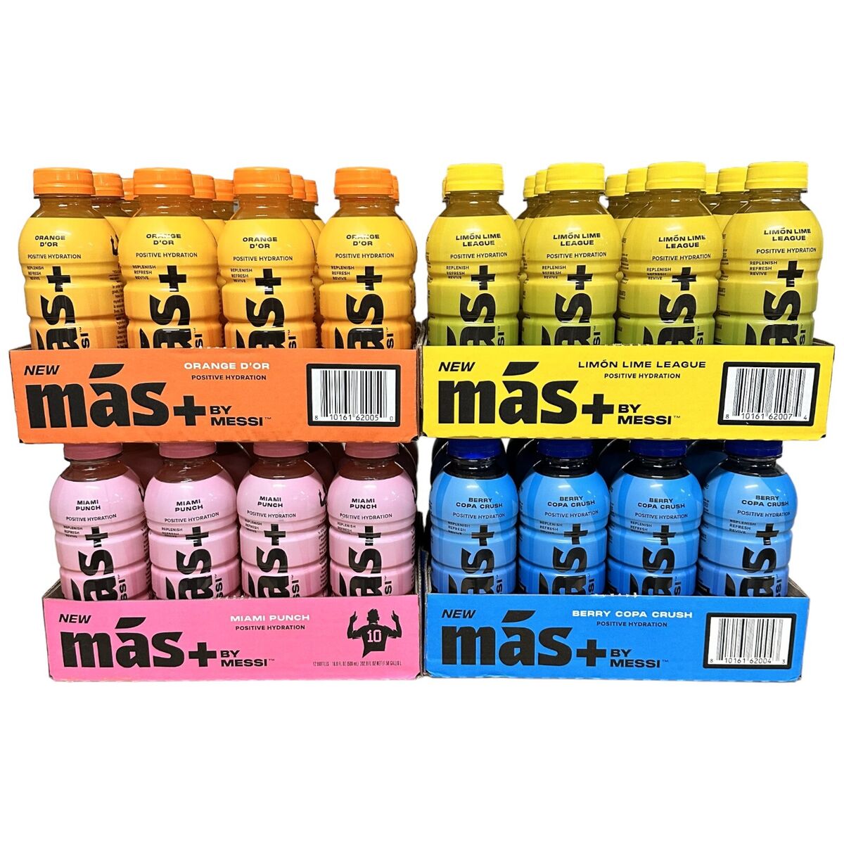 MAS+ Hydration By Lionel Messi